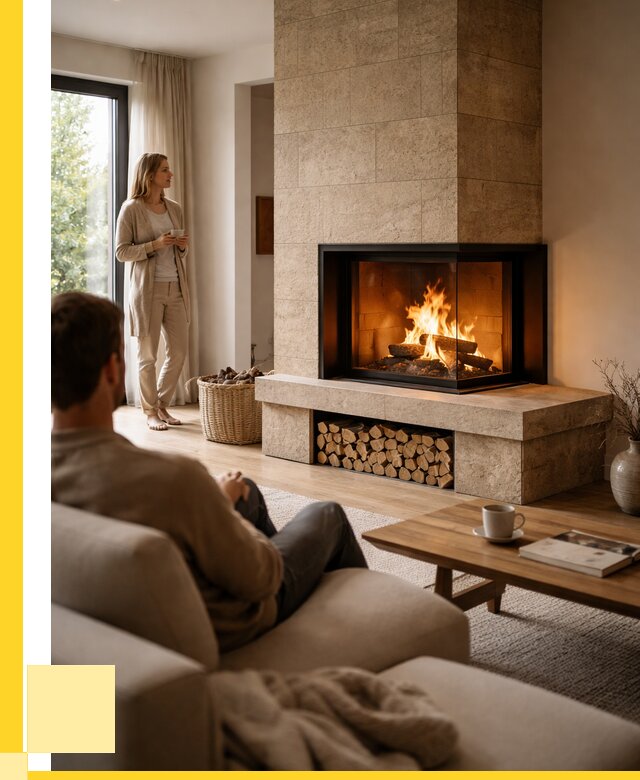 Угловые камины из кирпича установка в Малгобеке от 154770 р. ЭриданМлг