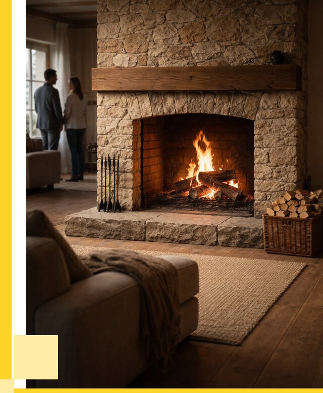 Открытые камины под ключ в Малгобеке от 154770 р. ЭриданМлг