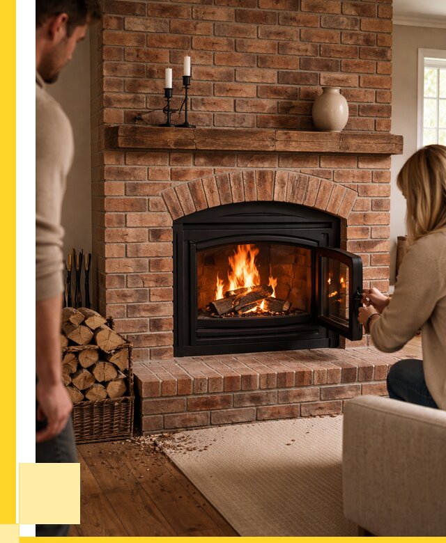 Кирпичные камины под ключ в Малгобеке от 154770 р. | ЭриданМлг