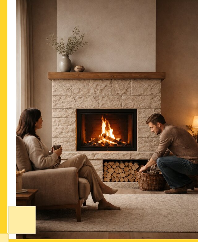 Камины для дома в Малгобеке под ключ от 154770 р. | ЭриданМлг