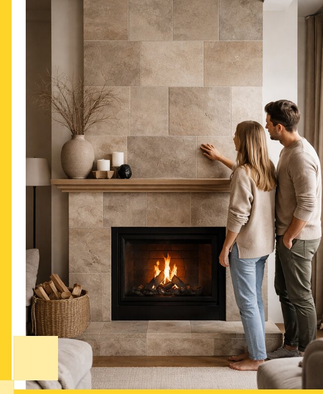 Облицовка каминов керамогранитом в Малгобеке от 4643 р. | ЭриданМлг