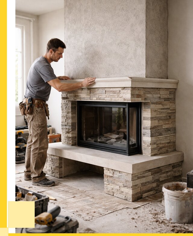 Изготовление каминов под ключ в Малгобеке от 154770 р. | ЭриданМлг