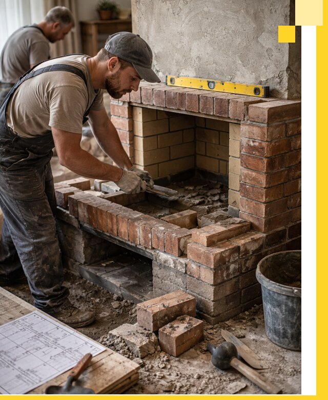 Изготовление и установка каминопечей под ключ в Малгобеке