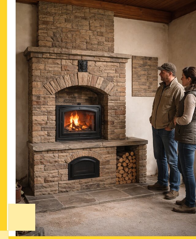 Кирпичная печь под ключ в Малгобеке от 154770 р. | ЭриданМлг