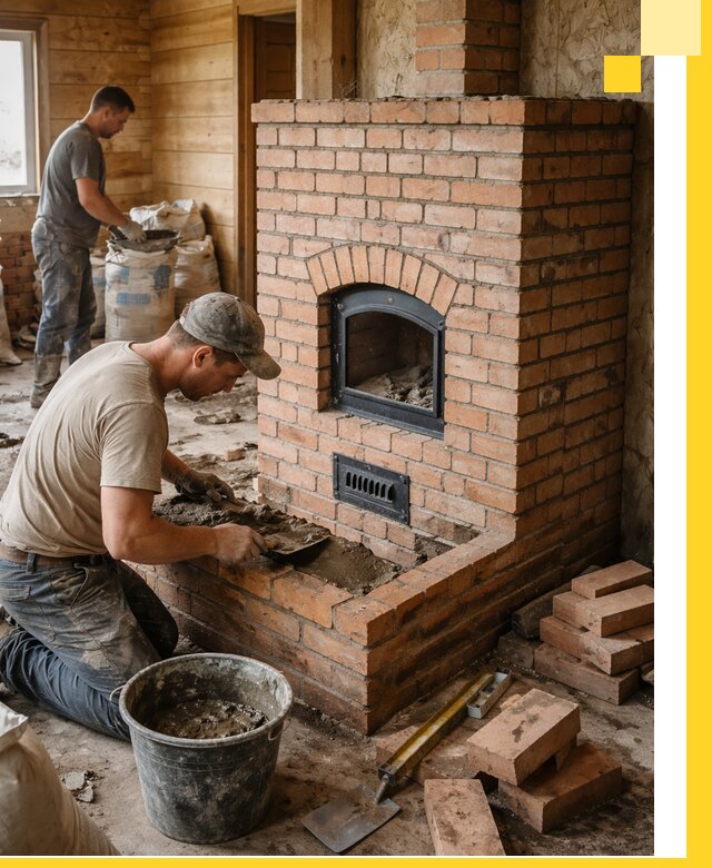 Профессиональное строительство печей в Малгобеке под ключ