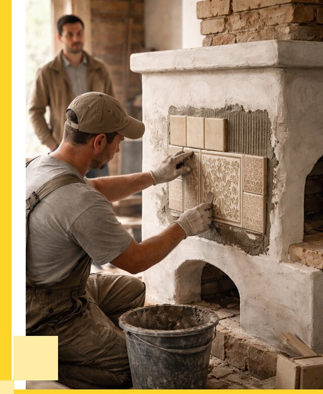 Отделка печей и банных печей в Малгобеке от 36113 р. | ЭриданМлг