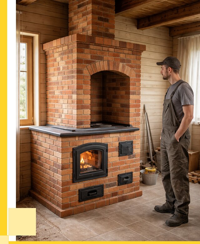 Кирпичные печи в Малгобеке: купить от 154770 р. | ЭриданМлг