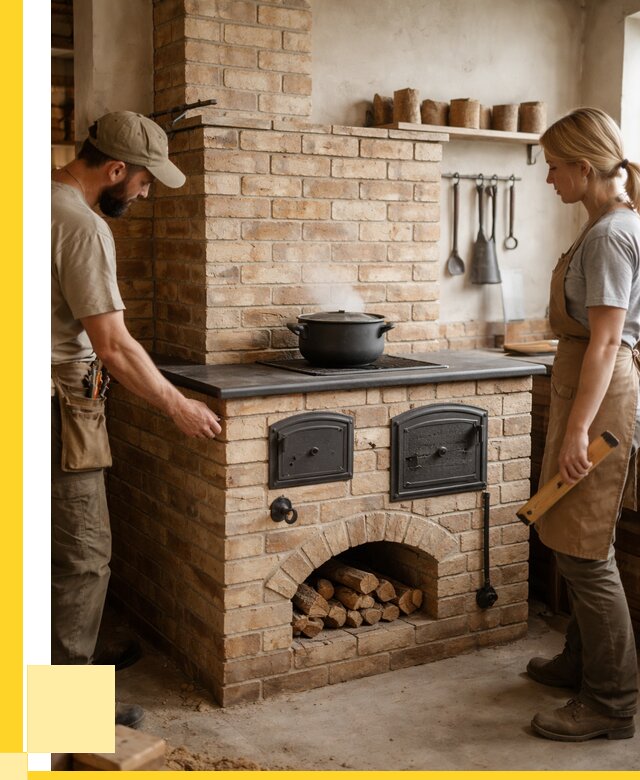 Варочно отопительные печи в Малгобеке от 92862 р. | ЭриданМлг