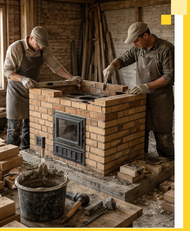 Изготовление и установка варочных печей под ключ в Малгобеке