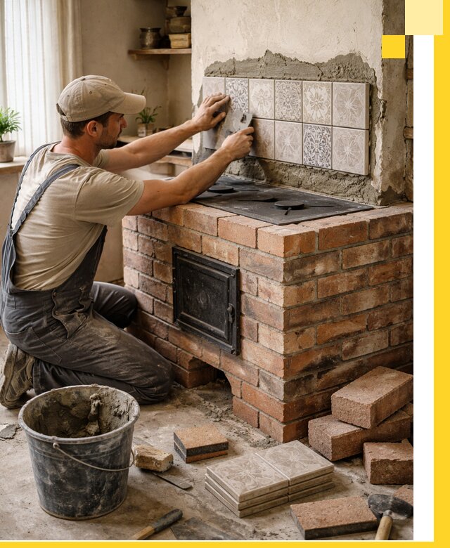 Печи с плитой на заказ монтаж гарантия и сервис в Малгобеке