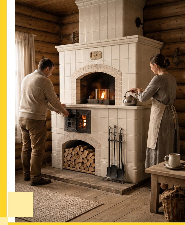 Русские печи в Малгобеке: установка от 154770 р. ЭриданМлг