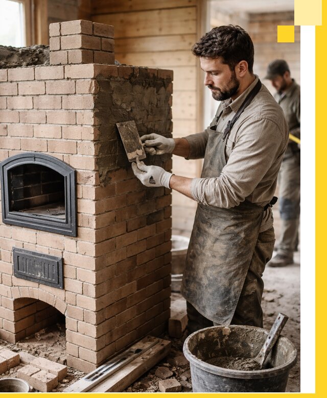 Изготовление и установка печей-шведок под ключ в Малгобеке