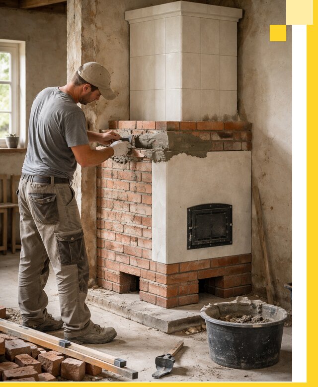 Изготовление и установка печей-голландок под ключ в Малгобеке