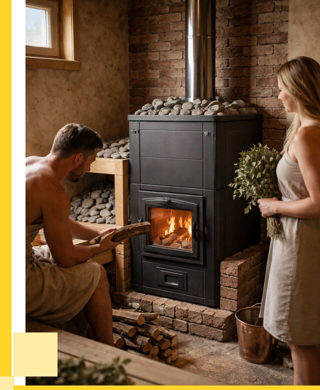 Кирпичная печь для бани на заказ в Малгобеке от 56749 р. | ЭриданМлг