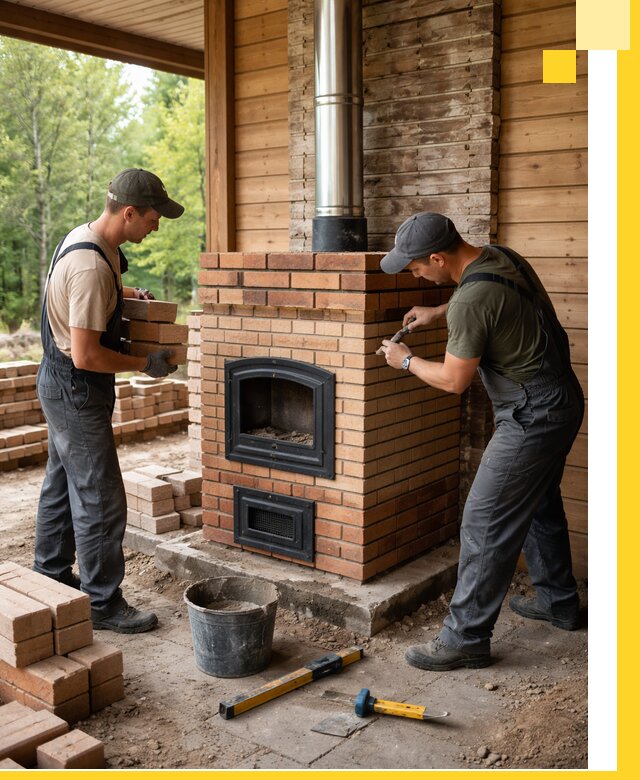 Производство и установка дачных печей под ключ в Малгобеке