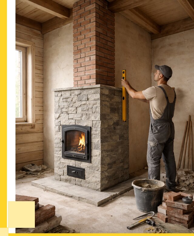 Печи и дымоходы под ключ в Малгобеке от 46431 р., ЭриданМлг