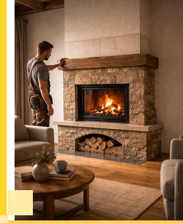 Печи камины для дома под ключ в Малгобеке от 56749 р. | ЭриданМлг