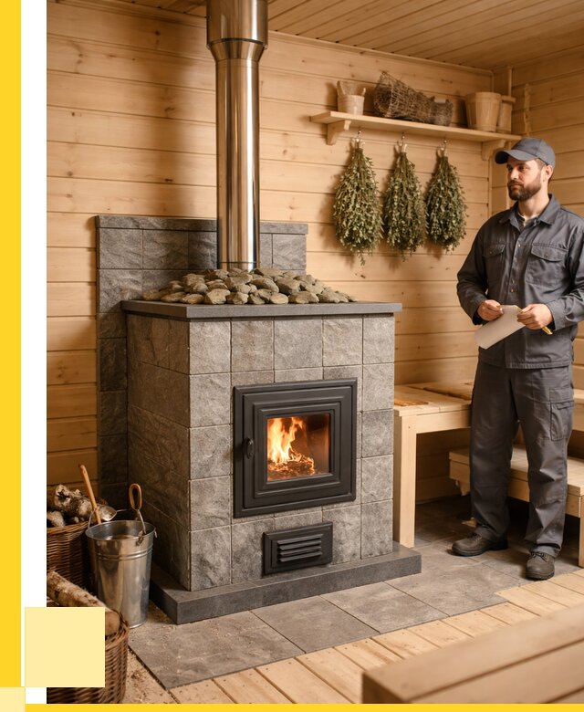 Печи для бани под ключ в Малгобеке от 123816 р. | ЭриданМлг