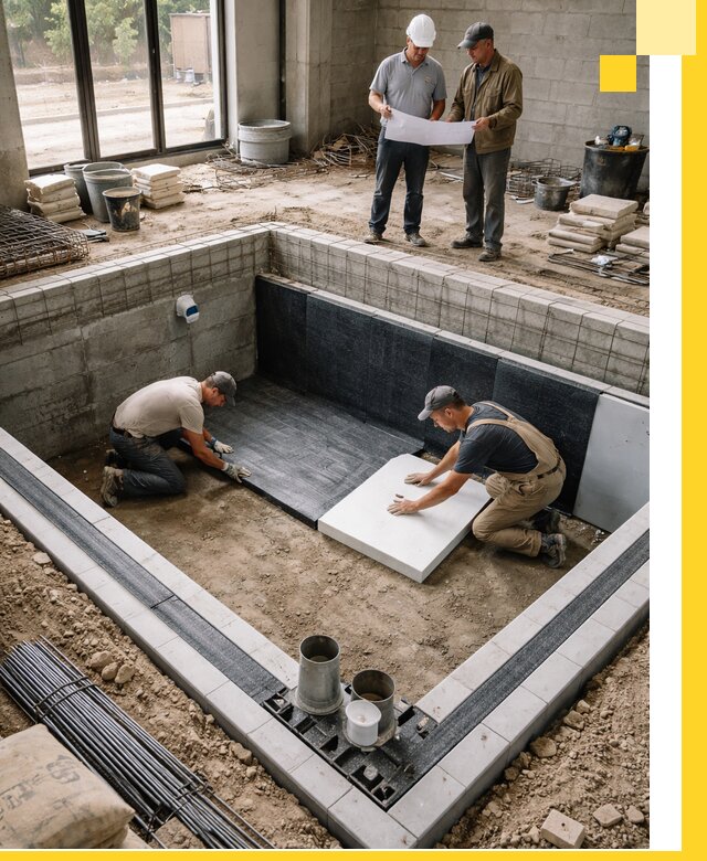 Проекты частных и общественных бассейнов под ключ в Малгобеке