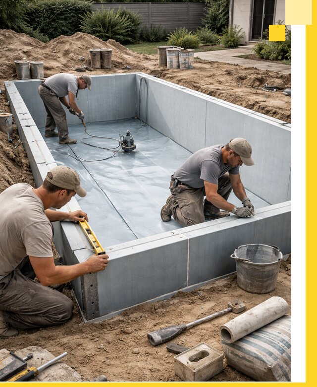 Профессиональный монтаж бассейнов под ключ в Малгобеке с гарантией