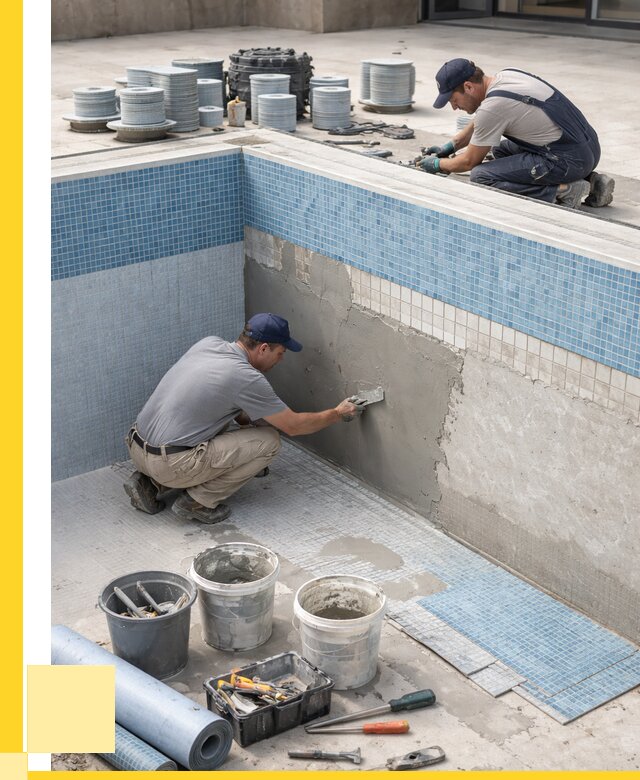 Ремонт и обслуживание бассейнов в Малгобеке от 25795 р. | ЭриданМлг