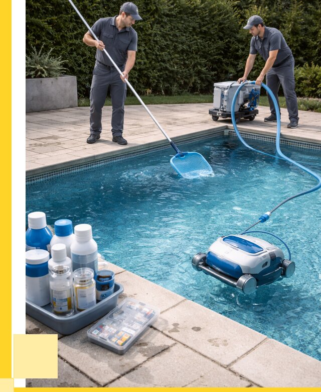 Чистка бассейнов в Малгобеке роботами, от 4643 р. | ЭриданМлг