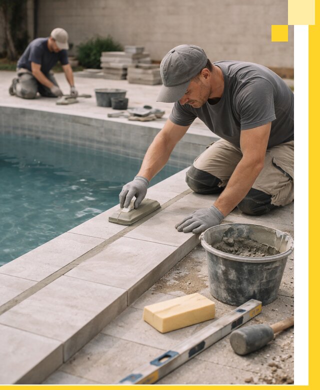 Отделка бассейнов в Малгобеке: декоративная отделка и гидроизоляция