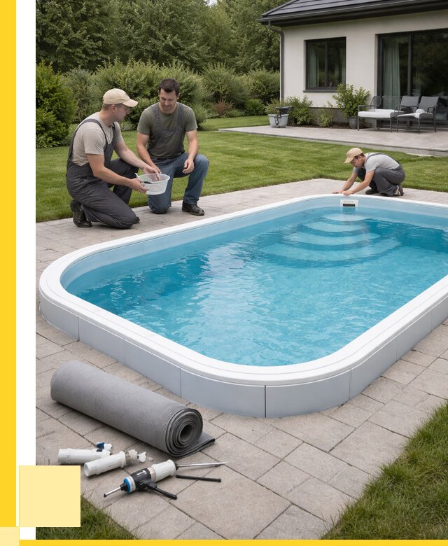 Пластиковый бассейн купить в Малгобеке от 257950 р., ЭриданМлг