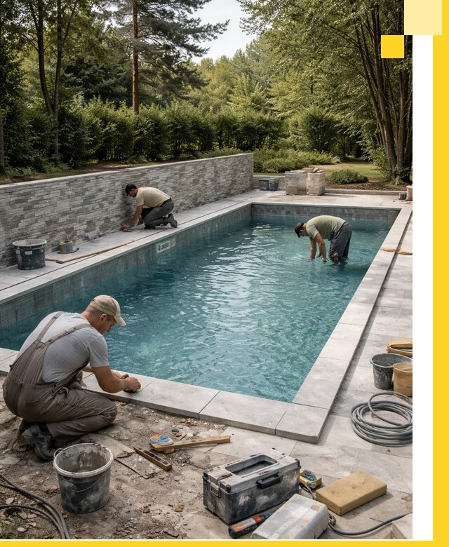 Проектирование и строительство частных бассейнов в Малгобеке