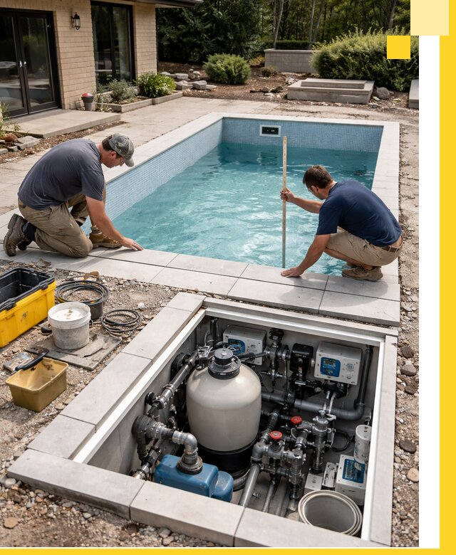 Строительство качественных домашних бассейнов под ключ в Малгобеке