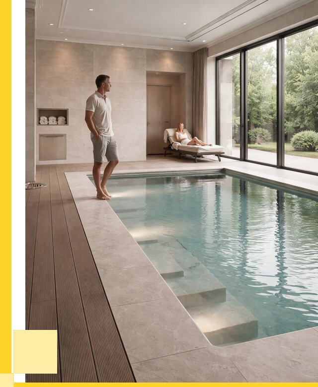 Бассейны в коттедже под ключ в Малгобеке от 1238160 р. | ЭриданМлг