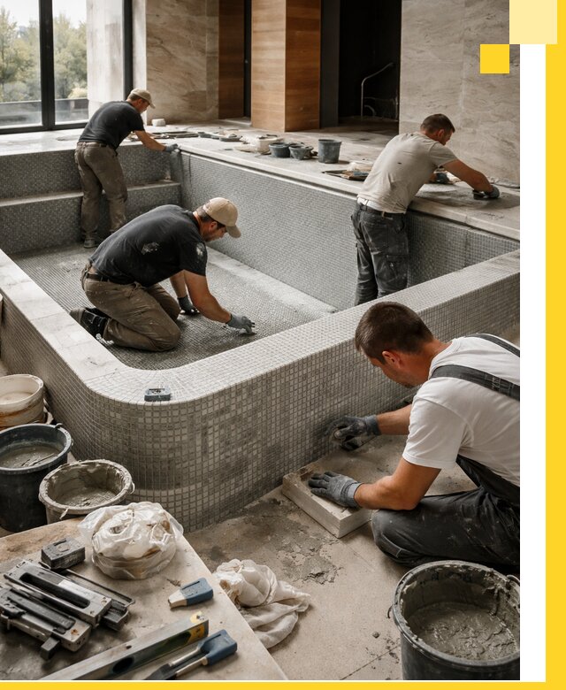 Строительство и установка СПА бассейнов под ключ в Малгобеке