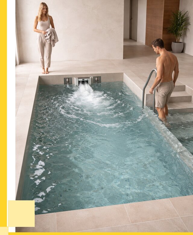 Бассейн с противотоком в Малгобеке от 257950 р. | ЭриданМлг