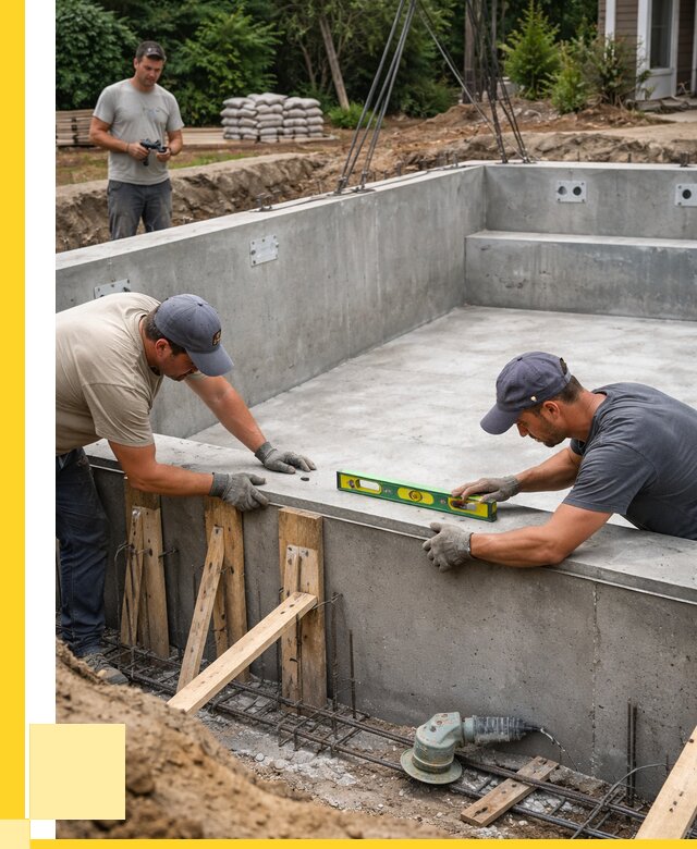 Монтаж чаши бассейна в Малгобеке под ключ от 257950 р., ЭриданМлг