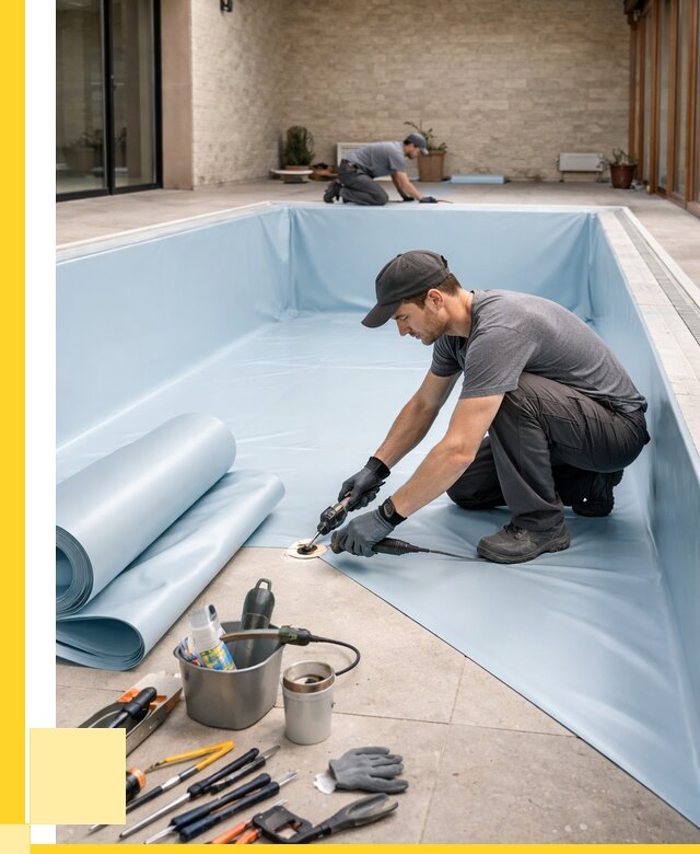 Пленка ПВХ для бассейнов в Малгобеке от 2580 р. | ЭриданМлг