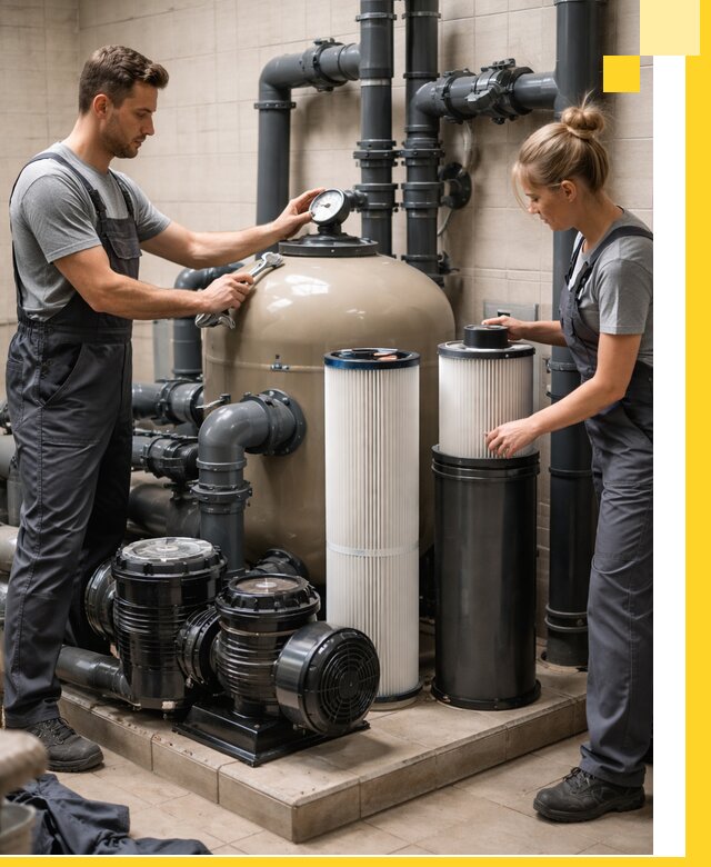 Фильтры и системы фильтрации для бассейнов в Малгобеке