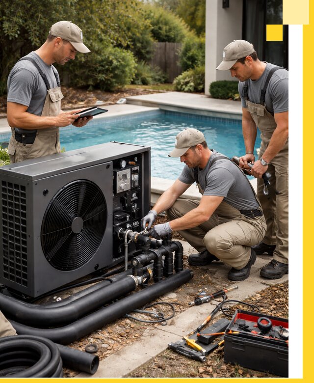 Проектирование и установка тепловых насосов для бассейнов в Малгобеке