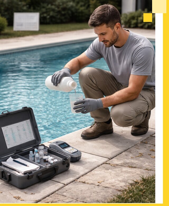 Профессиональная дезинфекция воды в бассейне в Малгобеке