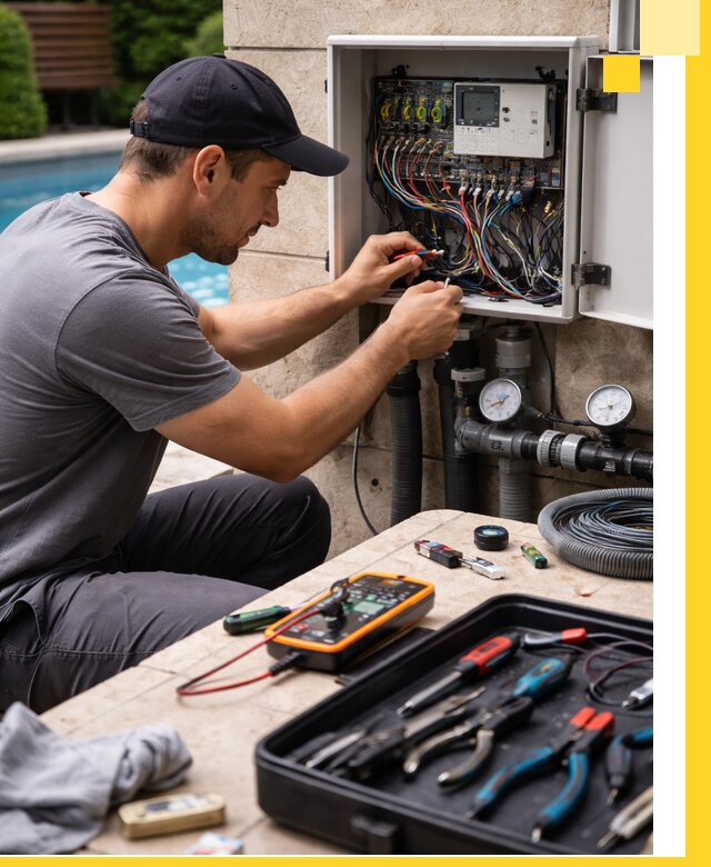 Комплексная автоматика для бассейнов в Малгобеке: управление и очистка