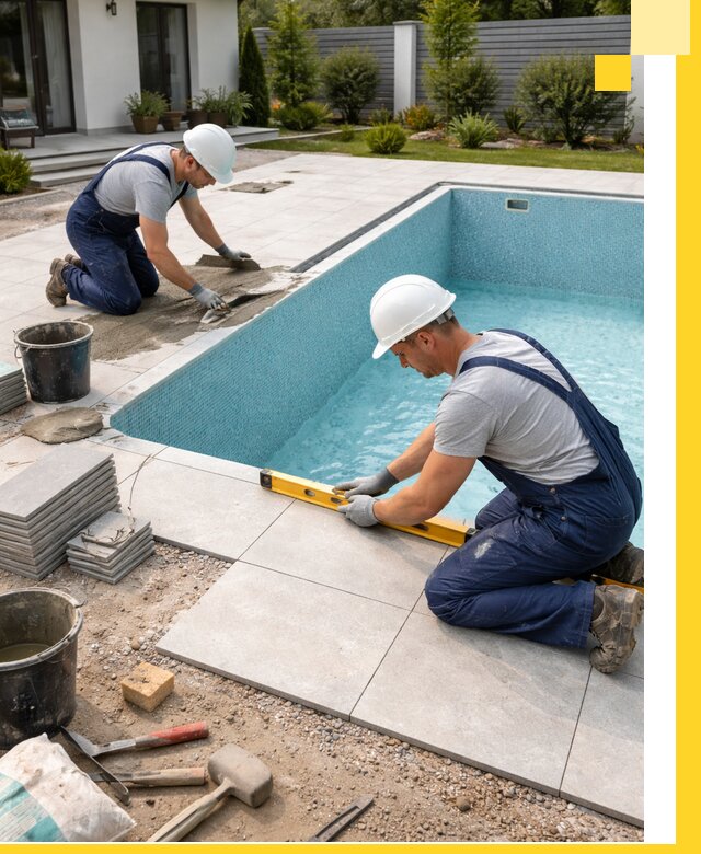 Строительство и монтаж плавательных бассейнов под ключ в Малгобеке