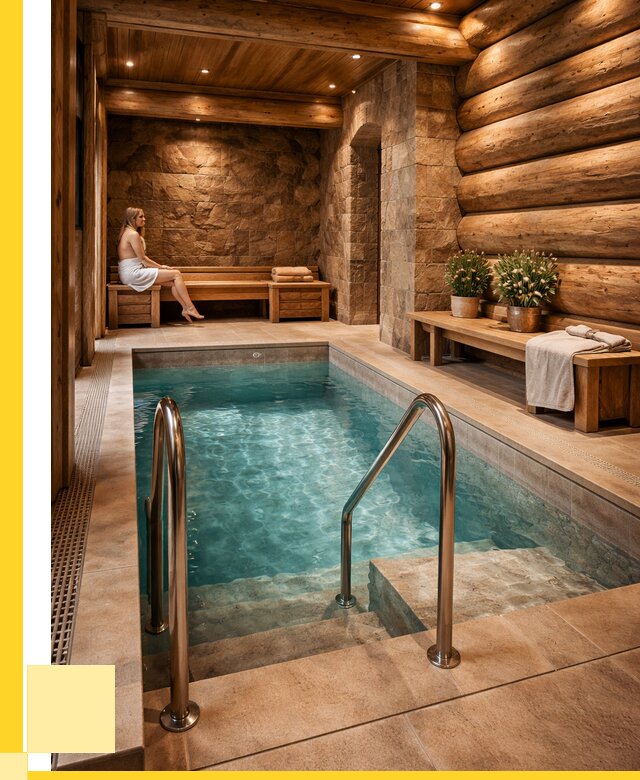 Аренда бани с бассейном в Малгобеке от 1547700 р. | ЭриданМлг