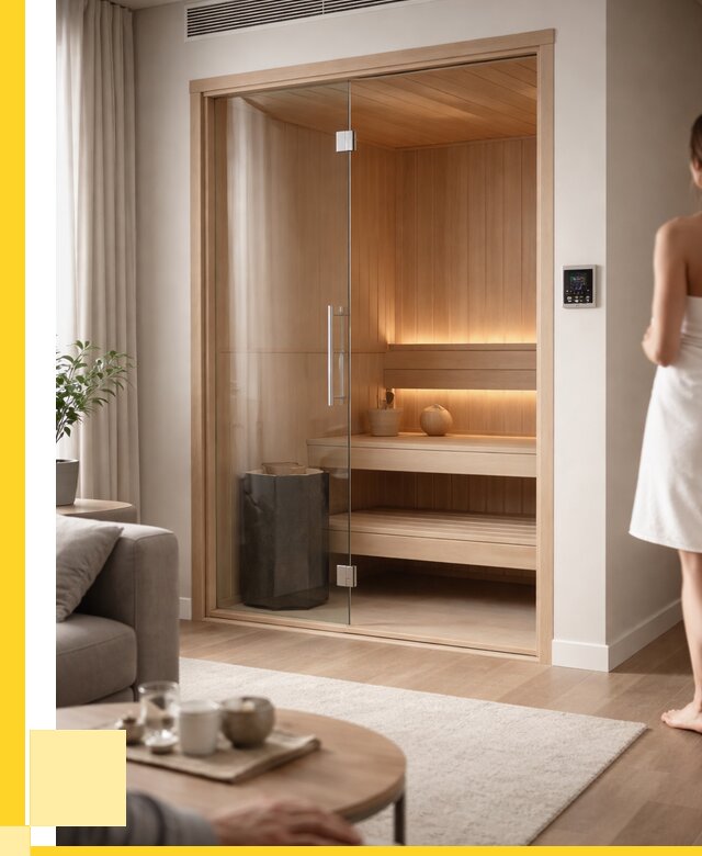 Сауна в квартире под ключ в Малгобеке от 123816 р. ЭриданМлг