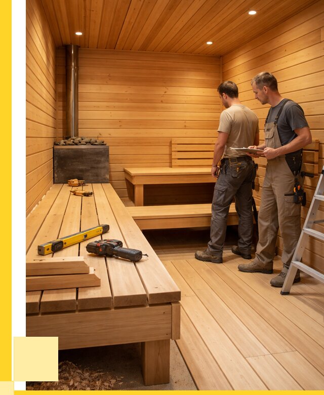 Отделка бань и саун в Малгобеке по цене от 4643 р. | ЭриданМлг