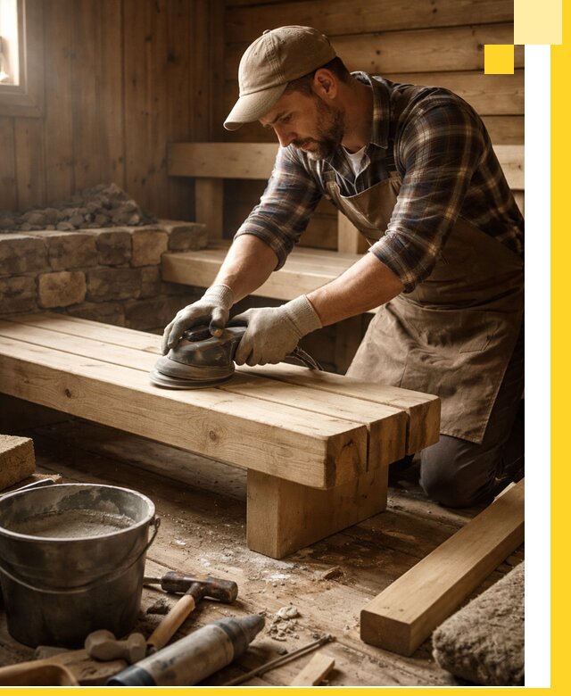 Ремонт бань под ключ в Малгобеке с гарантией качества и сроков