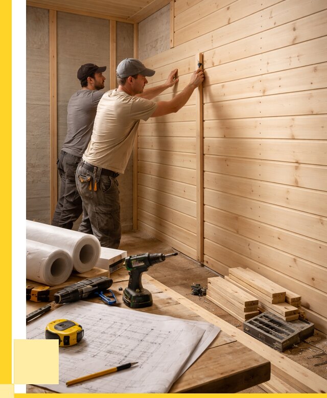 Обшивка бани вагонкой в Малгобеке от 1238 р., ЭриданМлг