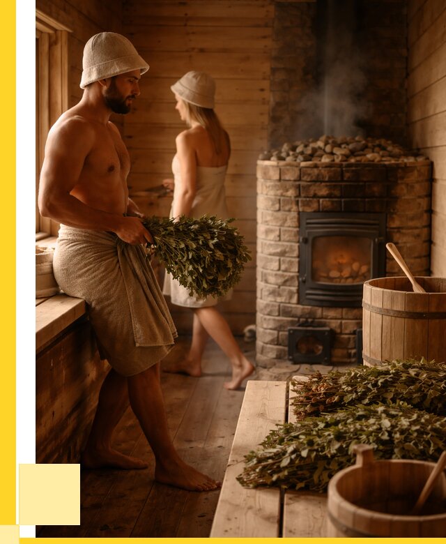 Русские бани в Малгобеке: проекты и дизайн от 361130 р. | ЭриданМлг