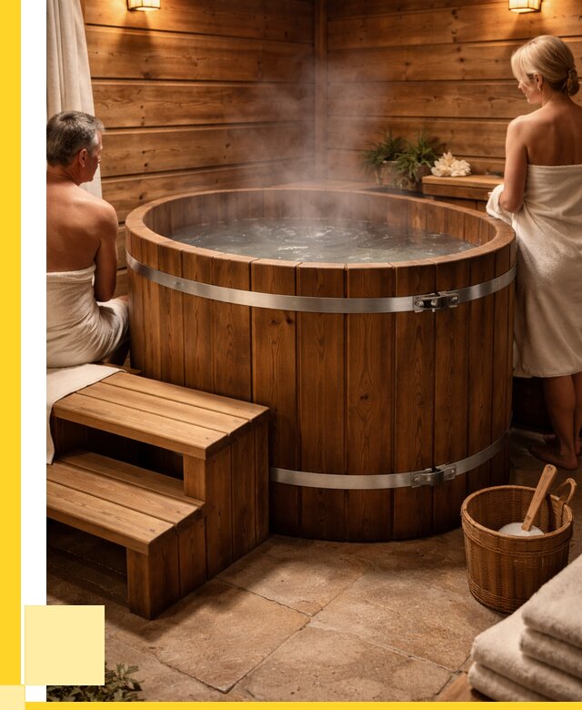 Бани с купелью под ключ в Малгобеке от 464310 р. | ЭриданМлг