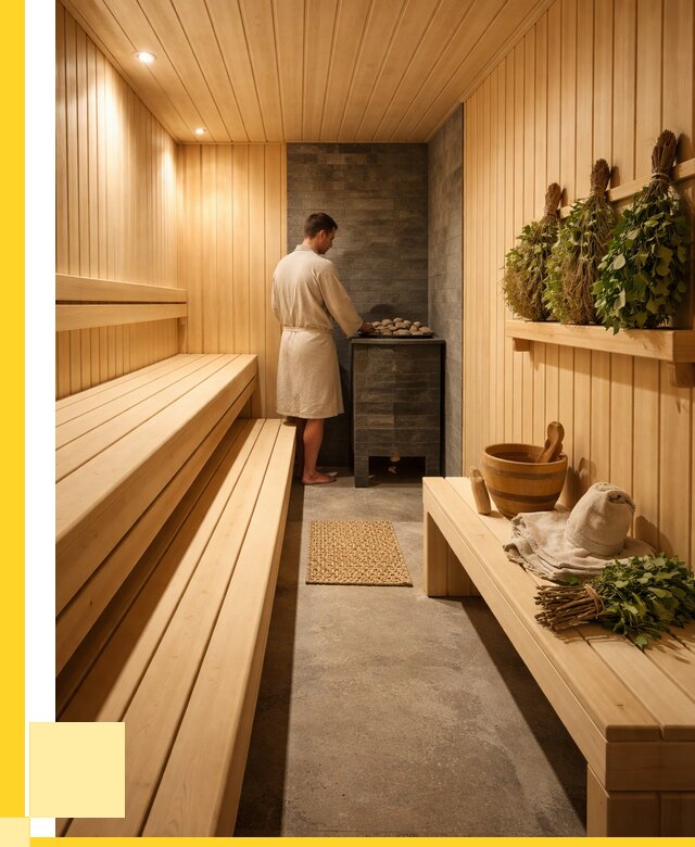 Отделка парной под ключ в Малгобеке от 361130 р. | ЭриданМлг