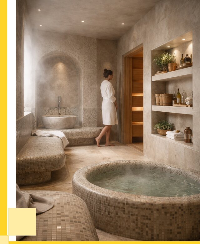 Строительство бани с хамамом в Малгобеке от 773850 р. | ЭриданМлг