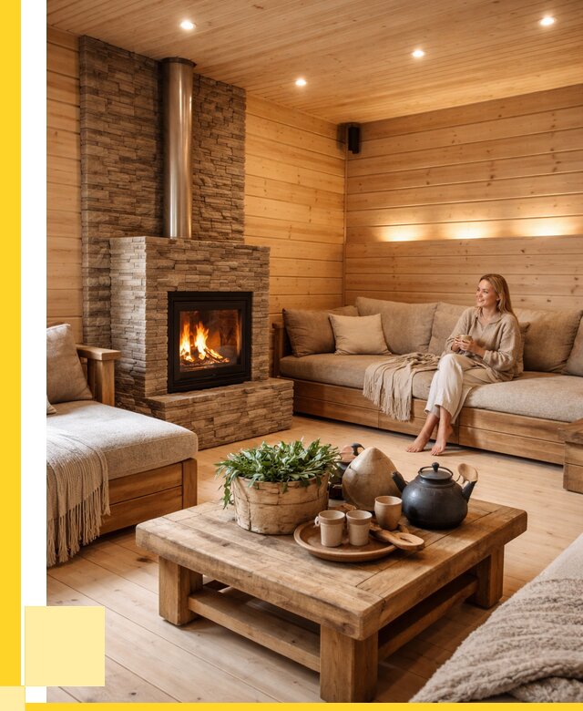 Проект бани с комнатой отдыха в Малгобеке от 36113 р. | ЭриданМлг